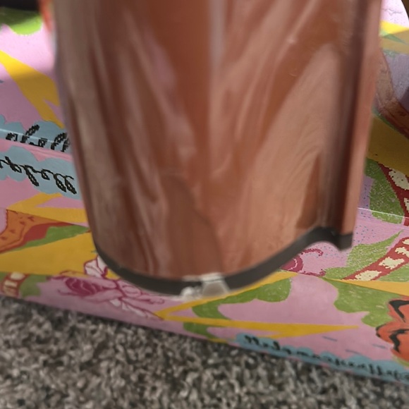 Tan Croc-Embossed Ankle Boots - Picture 5 of 7